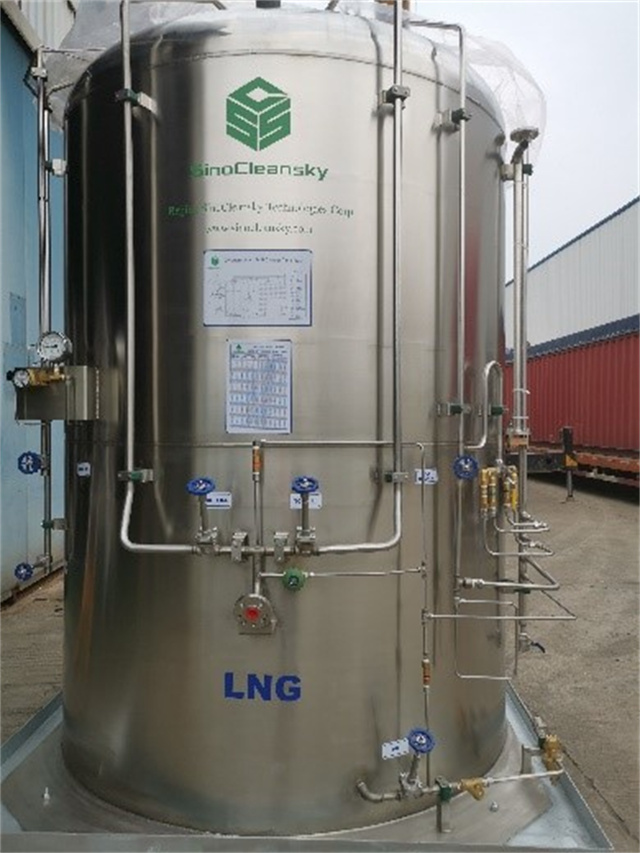 Réservoir de stockage cryogénique 3000L GNL
